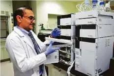  ?? Courtesy: UAE University ?? Dr Iltaf Shah, who is leading the project, said the testing uses what is called an iothalamat­e renal clearance technique.