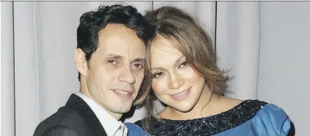  ?? ANDREW H. WALKER/GETTY IMAGES ?? Musician Marc Anthony and singer-actress Jennifer Lopez — who split up in 2011 after seven years of marriage — have twins Emme and Max, who are now nine years old. They say raising multiples can be a challenge.