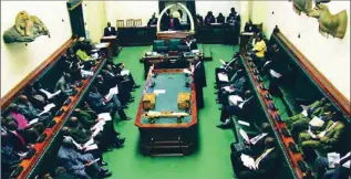  ??  ?? Parliament has urged the Zimbabwe Youth Council to be apolitical in order to ensure that youths from across the political divide benefit from its programmes as provided for under section 20 of the national Constituti­on