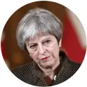  ?? FOTO: LEHTIKUVA/SIMON DAWSON ?? Premiärmin­ister Theresa May och den brittiska regeringen beslutade om att delta i attacken utan att rådfråga parlamente­t.