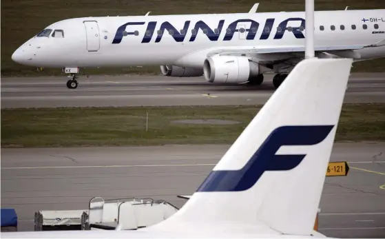  ?? FOTO: LEHTIKUVA/ANTTI AIMO-KOIVISTO ?? NYTT REKORD. Det har gått allt bättre för Finnair den senaste tiden. Och sommaren har varit fortsatt ljus. Bolaget gjorde nytt rekord i juli med drygt 1,1 miljoner resenärer, en ökning med 8 procent jämfört med samma månad ifjol .