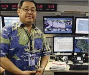  ?? JENNIFER SINCO KELLEHER / AP 2017 ?? Jeffrey Wong was falsely accused of sending the Jan. 13 missile alert after some online news agencies used this photo in their coverage. Wong said he has received threats and harassment.