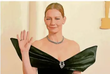  ?? FOTOS: IMAGO IMAGES ?? Die deutsche Schauspiel­erin Sandra Hüller hat den Oscar als beste Hauptdarst­ellerin zwar verpasst, spielt aber im besten internatio­nalen Film des Jahres – „The Zone of Interest“– die weibliche Hauptrolle.