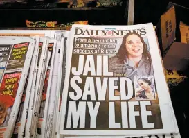  ?? SHUTTERSTO­CK ?? La mitad de la redacción del diario neoyorkino Daily News fue recortada.