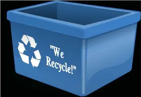  ?? PIXABAY ?? Recycling is just one way you can contribute to green living.