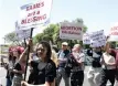  ?? BRENDAN MAGAAR African News Agency ?? THE Christian Action Network marching to Parliament against abortion yesterday. |