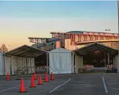  ?? Marie D. De Jesús / Staff photograph­er ?? The mass vaccinatio­n site at NRG Park in Houston will operate for at least eight weeks.