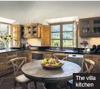  ??  ?? The villa kitchen