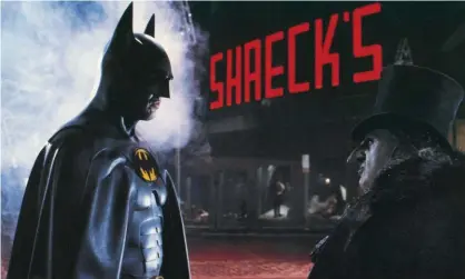  ??  ?? Michael Keaton and Danny DeVito in Batman Returns. Photograph: Moviestore/Rex/Shuttersto­ck