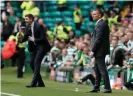  ?? Photograph: Russell Cheyne/Reuters ?? Steven Gerrard has joined the former Celtic manager Brendan Rodgers in moving from Glasgow to the Premier League.