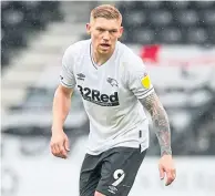  ??  ?? Derby County’s Martyn Waghorn