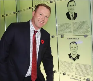  ?? BRUCE BENNETT/GETTY IMAGES ?? Martin Brodeur will be inducted into the Hall of Fame Monday in Toronto.