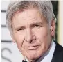  ??  ?? Harrison Ford