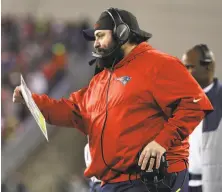  ?? Maddie Meyer / Getty Images ?? Matt Patricia, for six seasons the Patriots’ defensive coordinato­r, reportedly will be the Lions’ next head coach.