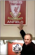  ?? ?? Anfield dream...boss Eriksson