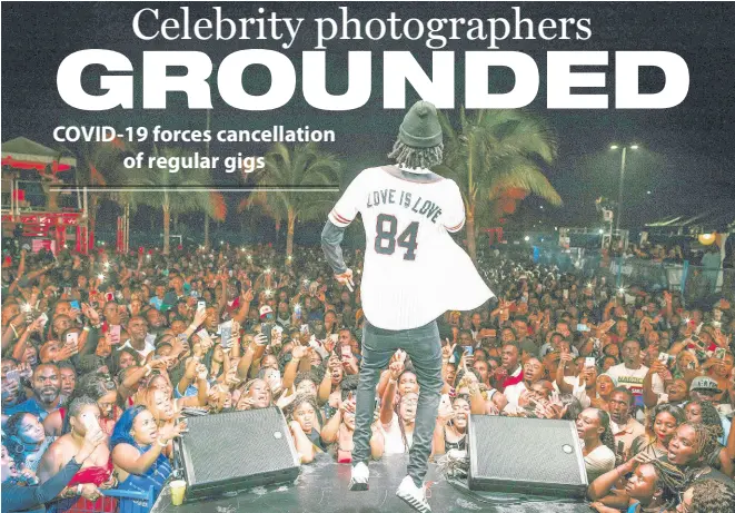  ?? CONTRIBUTE­D PHOTOS ?? Alkaline in concert, among photograph­er Rockstarr’s favourite work.