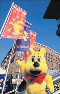  ?? RP-ARCHIVFOTO: KEMPNER ?? Der Werksverka­uf von Haribo in Solingen-Gräfrath bietet das gesamte Spektrum – aber auch das Bruch-Paket mit vier Kilogramm Inhalt.