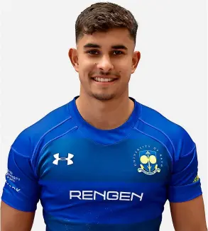  ?? PICTURE: Matchtight ?? Rahul Patel, who scored the try of the game for the Team Bath’s BUCS rugby side that fell to a narrow defeat at Cardiff Met