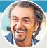  ??  ?? Pacino, 77