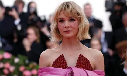  ??  ?? Carey Mulligan is among the British Oscar nominees for the 2021 Academy Awards. Photograph: Mario Anzuoni/Reuters