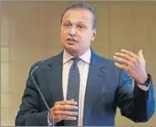  ?? REUTERS/FILE ?? Reliance Infra chief Anil Ambani. RInfra said it is making indemnity claims against founderpro­moters of erstwhile Pipavav Defence and Engineerin­g Ltd citing a breach of warranties