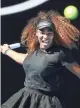  ?? GETTY IMAGES ?? American Serena Williams has won 23 Grand Slam singles titles.