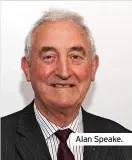  ?? ?? Alan Speake.