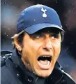  ?? ?? GAGGED Conte must rein it in