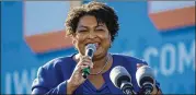  ?? ALYSSA POINTER/ALYSSA.POINTER@AJC.COM ?? A great deal of attention is being focused on the 2022 governor’s race, with many political observers predicting a hard-fought rematch between incumbent Brian Kemp and his 2018 challenger, Democratic activist Stacey Abrams.