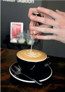  ?? PHOTO: EMMA ALLEN/FAIRFAXNZ ?? Costs such as milk and flavouring will influence the cost of coffee but so will nonprice factors such as convenienc­e and immediacy.