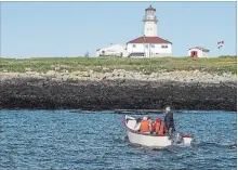  ?? ANDREW VAUGHAN THE CANADIAN PRESS ?? At least 10 fishing boats from New Brunswick have been intercepte­d by U.S. patrol agents while fishing around Machias Seal Island.