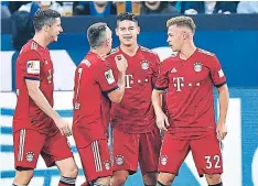  ??  ?? Bayern Múnich sigue imparable en el arranque de la Bundesliga.