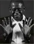  ?? (Photo Séverine Desmarest) ?? Forest Whitaker paix . Les mains de la