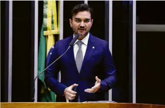  ?? Najara Araújo - 29.abr.21/Câmara dos Deputados ?? O deputado Celso Sabino (PSDB-PA), relator da reforma do IR