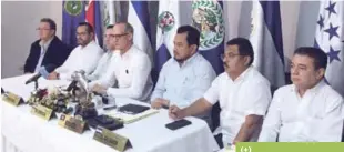  ?? SERGIO CID/LISTÍN DIARIO ?? Reunión. República Dominicana cedió la presidenci­a Pro-tempore de la Organizaci­ón del Sector Pesquero del Istmo Centroamer­icano.