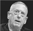  ??  ?? Jim Mattis