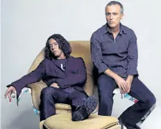  ?? SUBMITTED PHOTO ?? A year after a cancelled Artpark show, Tears for Fears will try sowing the seeds again. The duo performs at the Lewiston, New York venue June 14.