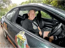  ?? ANDY JACKSON/STUFF ?? Graham Walker is set to arrive in Bluff today for the Bangers to Bluff rally to raise money for Multiple Sclerosis New Zealand.