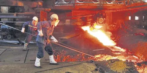  ??  ?? Steel Exporters' Associatio­n (ÇİB) Chairman Ekinci has said Turkey deserves an exemption from the steel levy, according to the three criteria Trump cited.