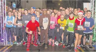  ?? WAYNE HANKINS ?? The start of last year’s Nos Galan Road Races