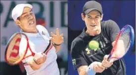  ?? GETTY IMAGES ?? Kei Nishikori (left) and Andy Murray are the latest casualties ahead of the Australian Open.