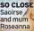  ?? ?? SO CLOSE Saoirse and mum Roseanna