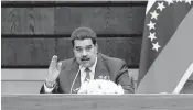  ?? ABACA PRESS SalamPix/Abaca/Sipa USA ?? Venezuelan President Nicolás Maduro in Tehran, Iran, in June 2022.