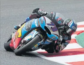  ?? FOTO: PEP MORATA ?? Alex Márquez, ‘poleman’ de Moto2 en la cita del Circuit de Barcelona-Catalunya