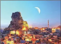  ??  ?? Turkish delight: A stunning scene in Cappadocia