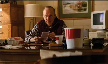  ?? ANTONY PLATT — HULU — TNS ?? Michael Keaton stars in the Hulu limited series “Dopesick.”