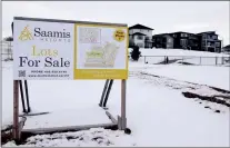  ?? NEWS PHOTO COLLIN GALLANT ?? The city and Lansdowne Equity Ventures have come to a deal to transfer 96 remaining lots in the Saamis Phase 7 subdivisio­n to the private real estate developer for $7.1 million.