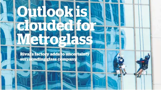  ?? Photo / File ?? Rich-lister Peter Masfen has boosted his holding in Metro Performanc­e Glass to 13 per cent.