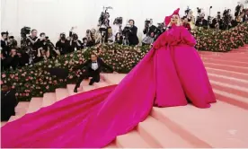  ?? Photograph: Justin Lane/EPA ?? Lady Gaga arrives at the Met Gala on 6 May 2019.