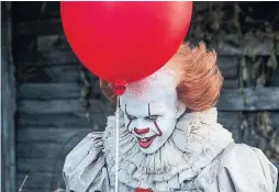  ?? WARNER BROS./TRIBUNE NEWS SERVICE ?? Bill Skarsgard, who plays a mysterious prisoner in Castle Rock, was a monster clown in the movie adaptation of King’s It.